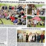 Revue de presse Montagn'Arts 2011